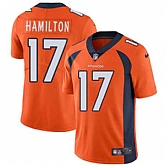Nike Men & Women & Youth Broncos 17 DaeSean Hamilton Orange NFL Vapor Untouchable Limited Jersey,baseball caps,new era cap wholesale,wholesale hats